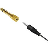 Audioadapter 6,3mm hane - 3,5mm hona #3