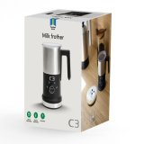 Mj�lkskummare Design 240ml/115ml MF700 Borstad Rostfri st�l #6