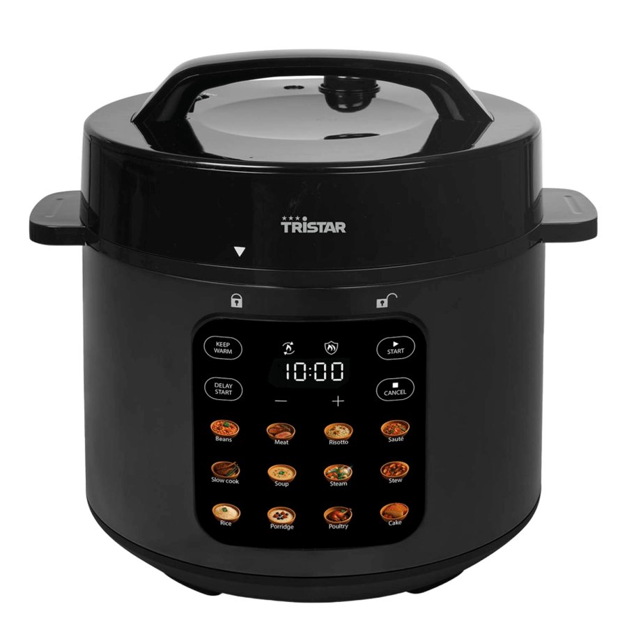 Trykkoger 6L. RK-6160  1000W Digital 12 Prog. #1