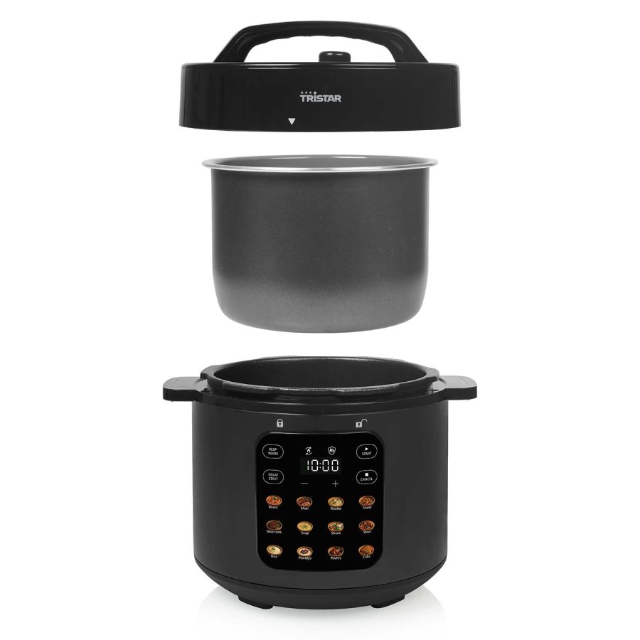 Trykkoger 6L. RK-6160  1000W Digital 12 Prog. #7