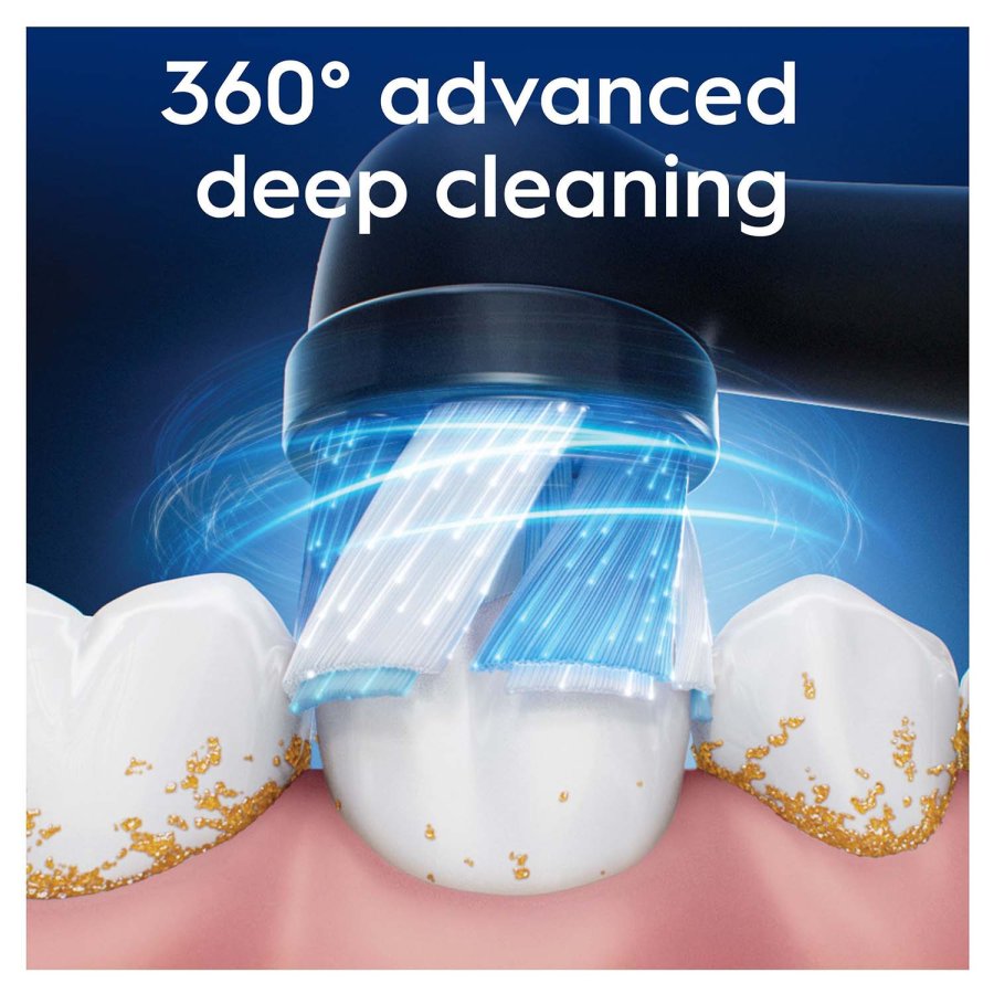 Borsthuvud iO Ultimate Clean Black 2st #2