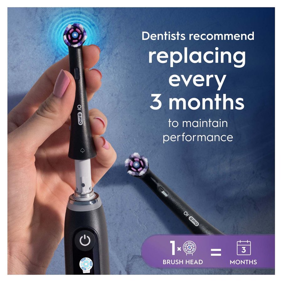 Borsthuvud iO Radiant White 4st #4