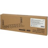 Kabelr�nna f�r montering under skrivbordet Justerbar Svart #6