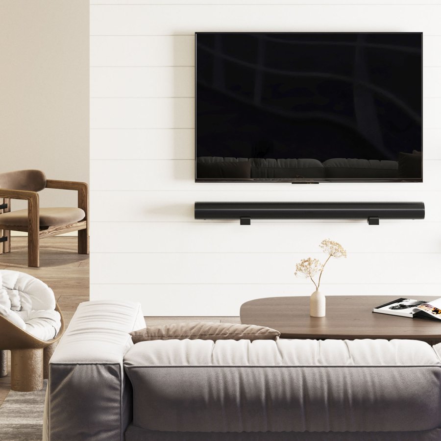 V�ggf�ste f�r soundbar Universal 90-154mm Svart #6