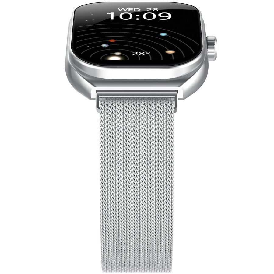 Trainerwide Smartwatch Milanese mesh Silver #3