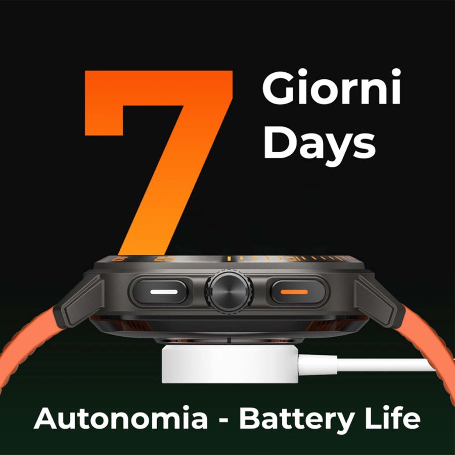 Smartklocka FitWatch Pro Inkl 2 Armband #8