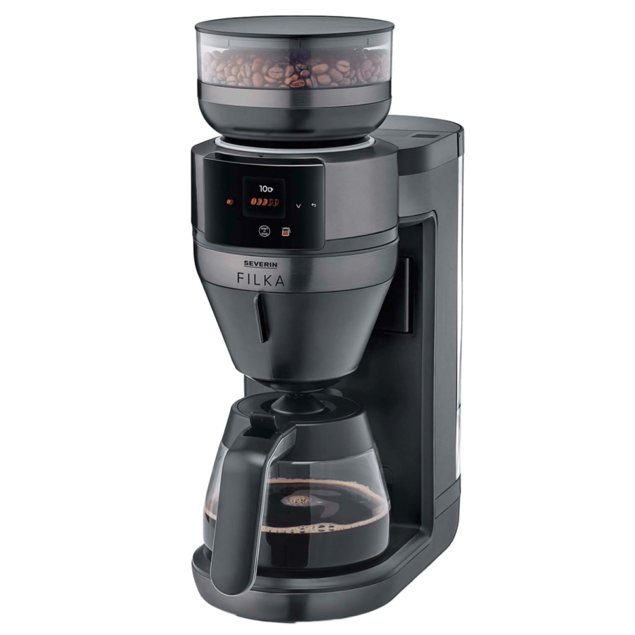 Helautomatisk filterkaffebryggare FILKA 2.0 med glaskanna KA 4854 Dark Inox #1