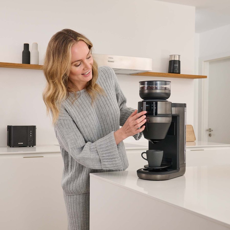 Helautomatisk filterkaffebryggare FILKA 2.0 med glaskanna KA 4854 Dark Inox #7