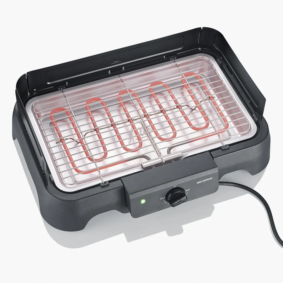 Elektrisk BBQ bordsgrill med grillgaller PG 8593 #1