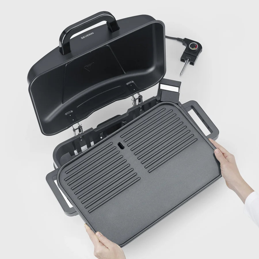 Elgrill PG 8598 med stativ,Lock & grillplatta 2300W #2