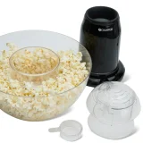 Popcornmaskin Pop-in-bowl Svart Metallic #4