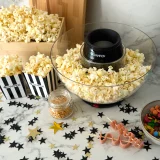 Popcornmaskin Pop-in-bowl Svart Metallic #5