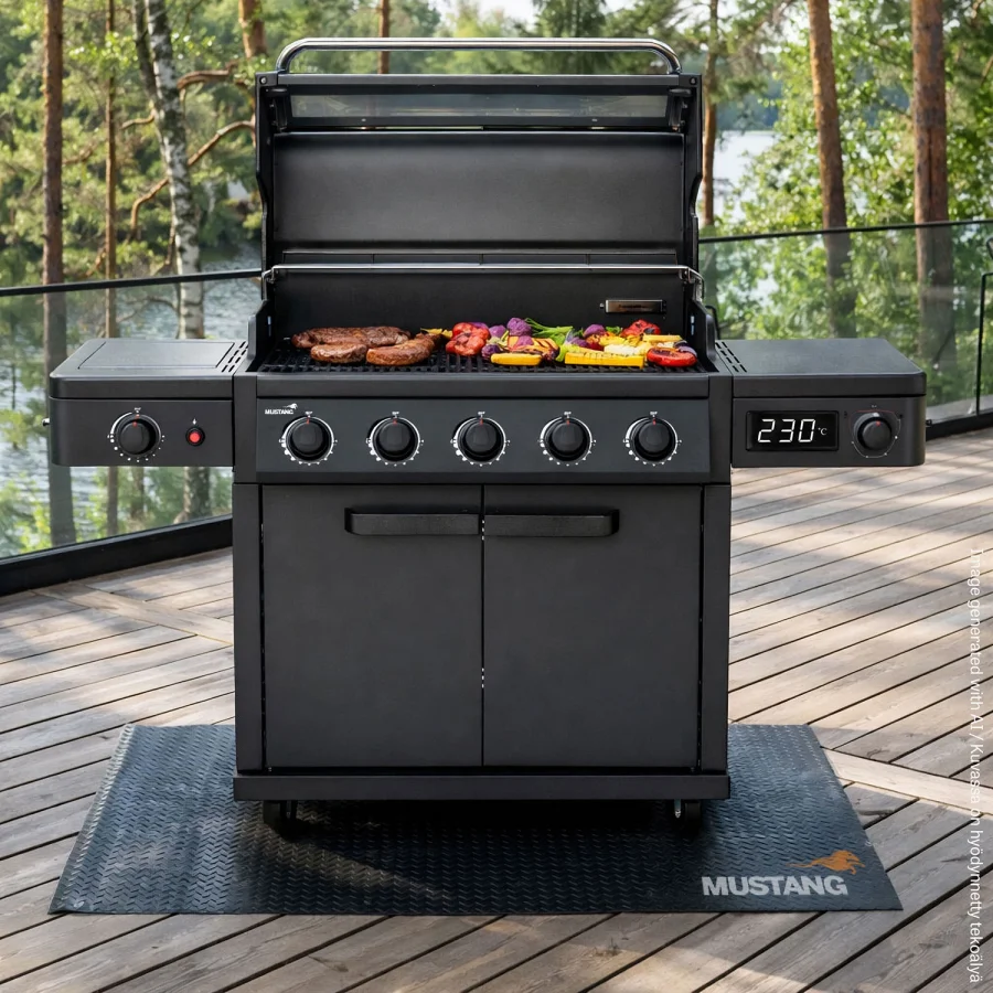 Gasolgrill Charleston 5+1 647679 #6