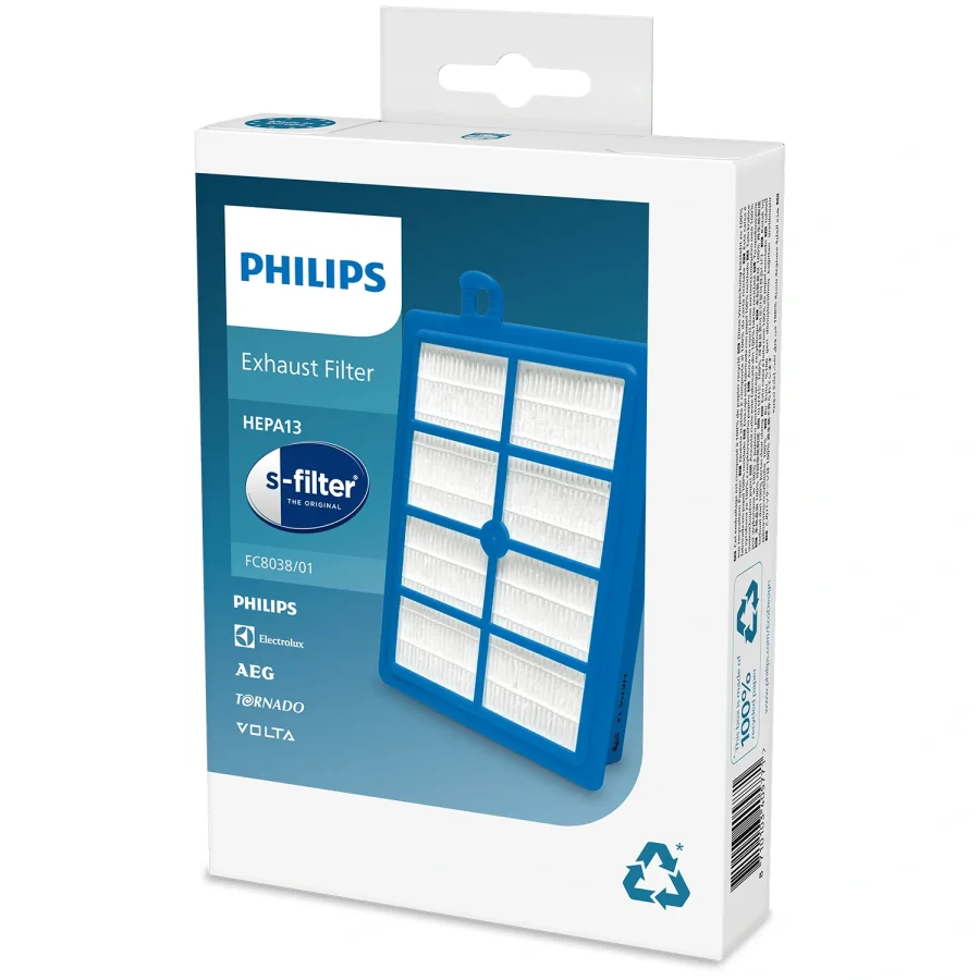 Hepafilter till Electrolux/Philips dammsugare Tv�ttbart #2