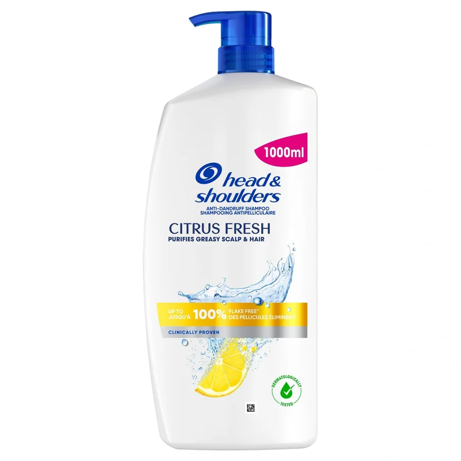 Citrus Fresh Schampo mot mj�ll,1000ml Pump #1
