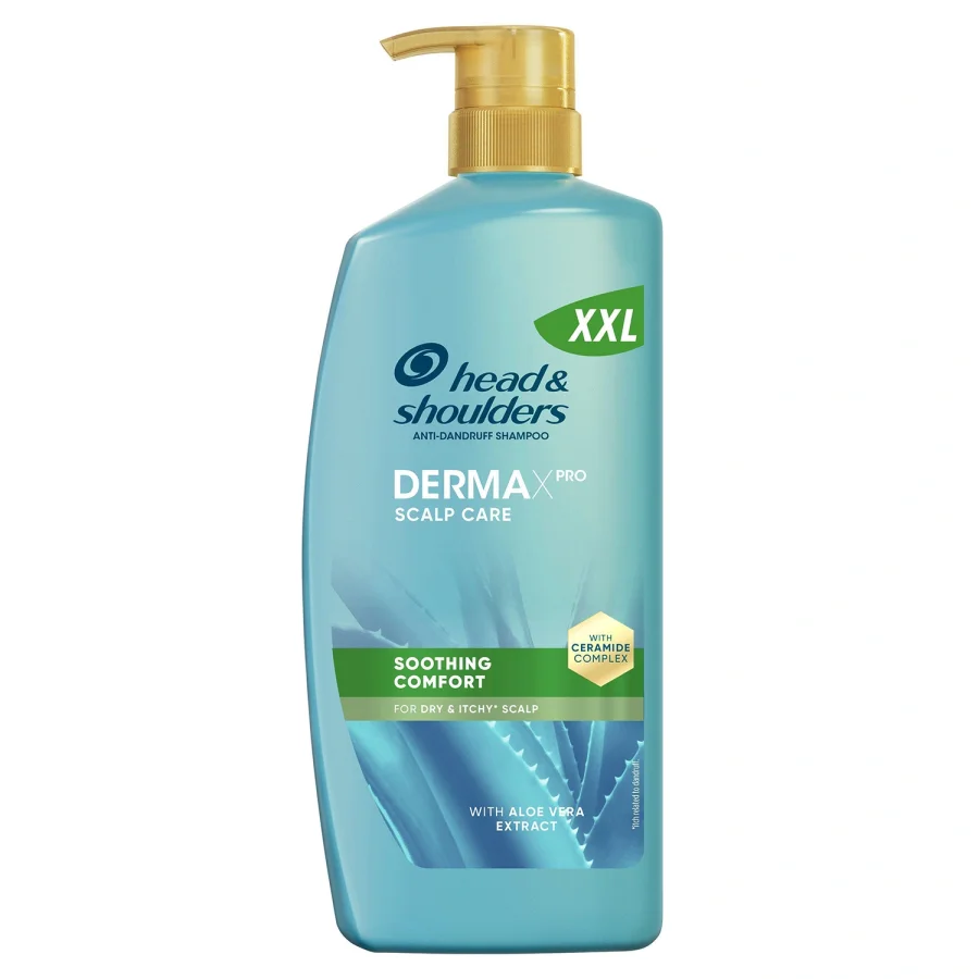 DermaXPro Soothing Comfort schampo mot mj�ll, med Aloe Vera, 800ml #1