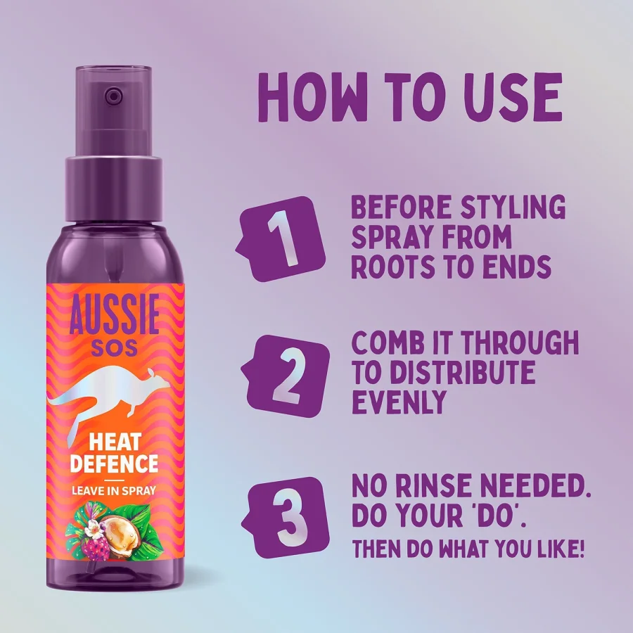 SOS Heat Defence Leave-In Spray 100ml #8