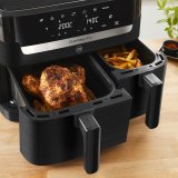 Airfryer Dual Easy Fry 8,3 L svart #5