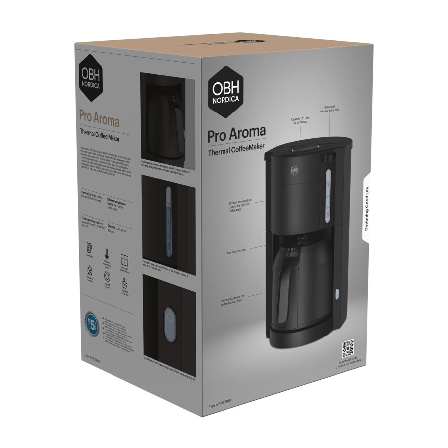 Kaffebryggare Pro Aroma, svart #5