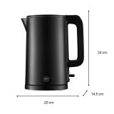 Vattenkokare Thermo Protect 1,5 L svart #3