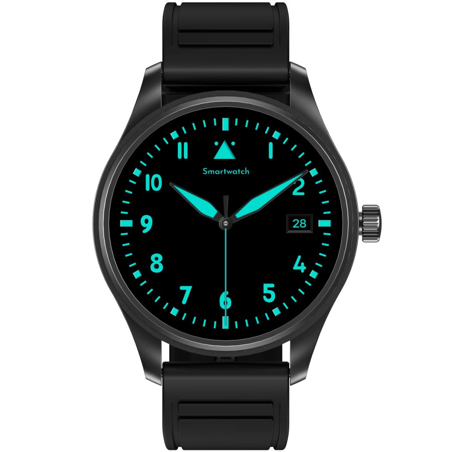 Smartwatch rund AMOLED-display Trainerround3 Svart #2