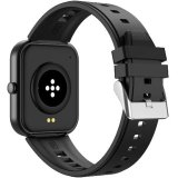 Smartwatch rektangul�r AMOLED-display Trainerwatch3 Svart #4