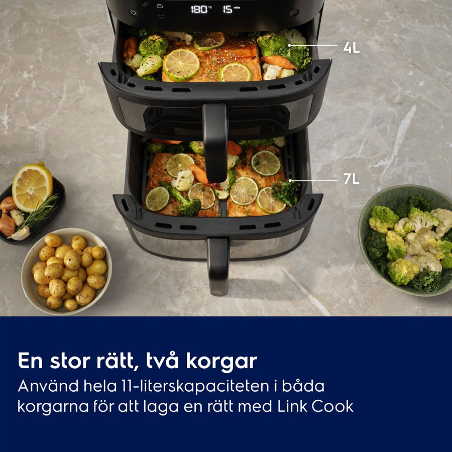 Airfryer Dual 4L+7,6L EAFD11B Stapel #6