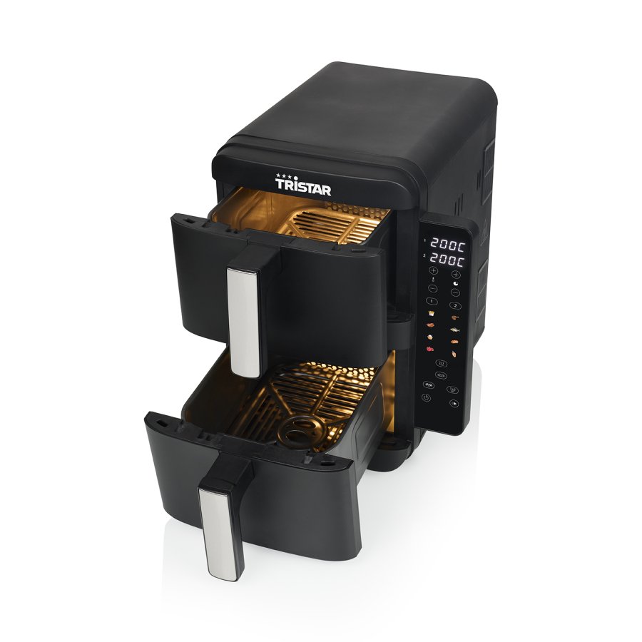 Airfryer Stapel 2X4,5L FR-9074 LED Dubbel  #2