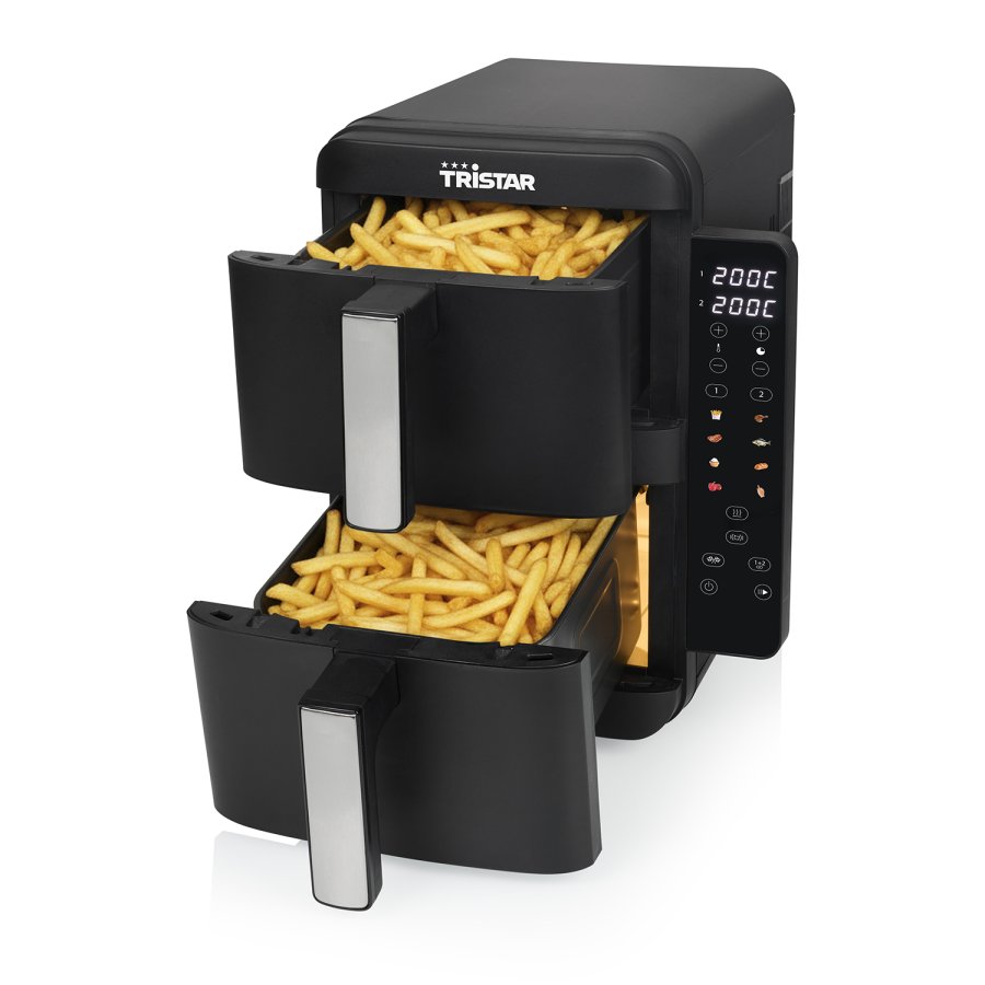 Airfryer Stapel 2X4,5L FR-9074 LED Dubbel  #4