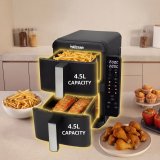 Airfryer Stapel 2X4,5L FR-9074 LED Dubbel  #6