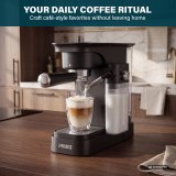 Espressomaskin med mj�lkskummare 249422 20bar #8