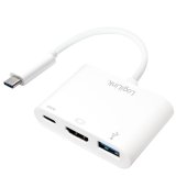USB-C -> HDMI + USB-C + USB #1