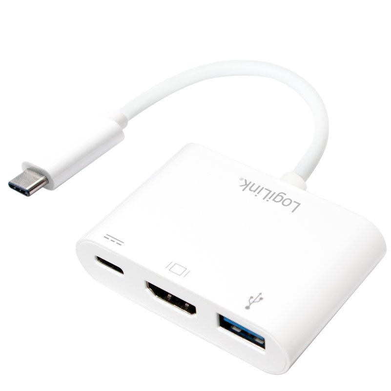 USB-C -> HDMI + USB-C + USB #1