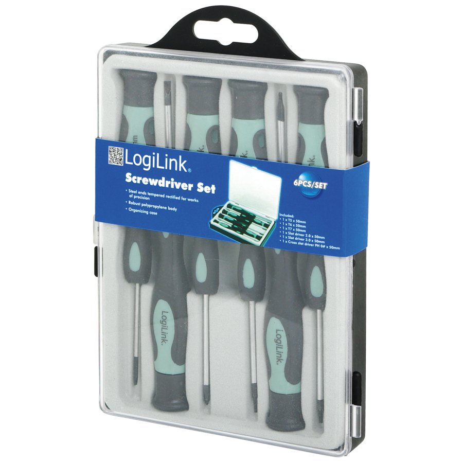 Skruvmejselset Precision Torx/stjrn/spr #2