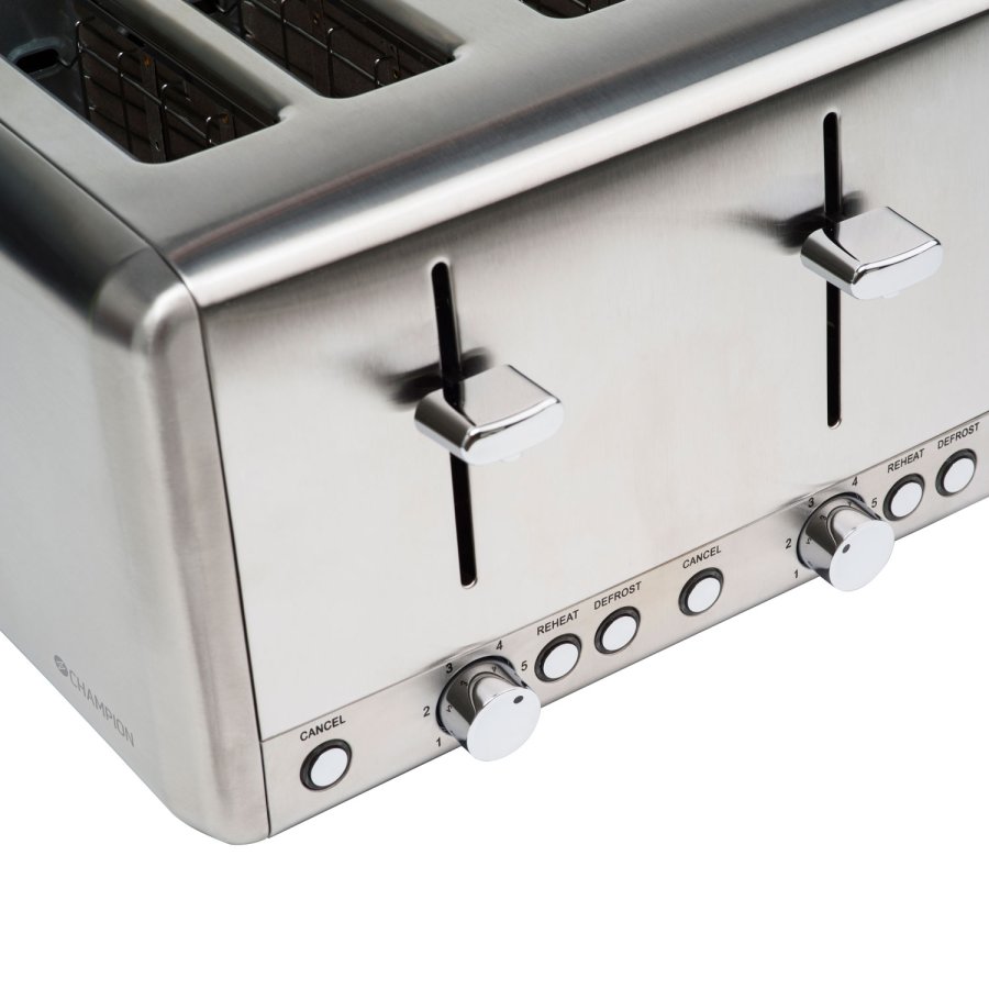 Brdrost 4 skivor 1000W BR420 Rostfri #2