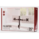 HAMA Monitor Holder Operator Twin Black #2
