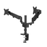 HAMA Monitor Holder Performer Twin Black #1