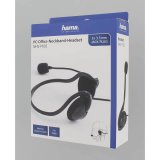 HAMA PC Office Headset NHS-P100 Stereo Neckband Black #2