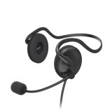HAMA Headset PC Office Stereo On-Ear NHS-P100 V2 Black #1