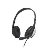 HAMA Headset PC Office Stereo On-Ear HS-P100 V2 Black #1
