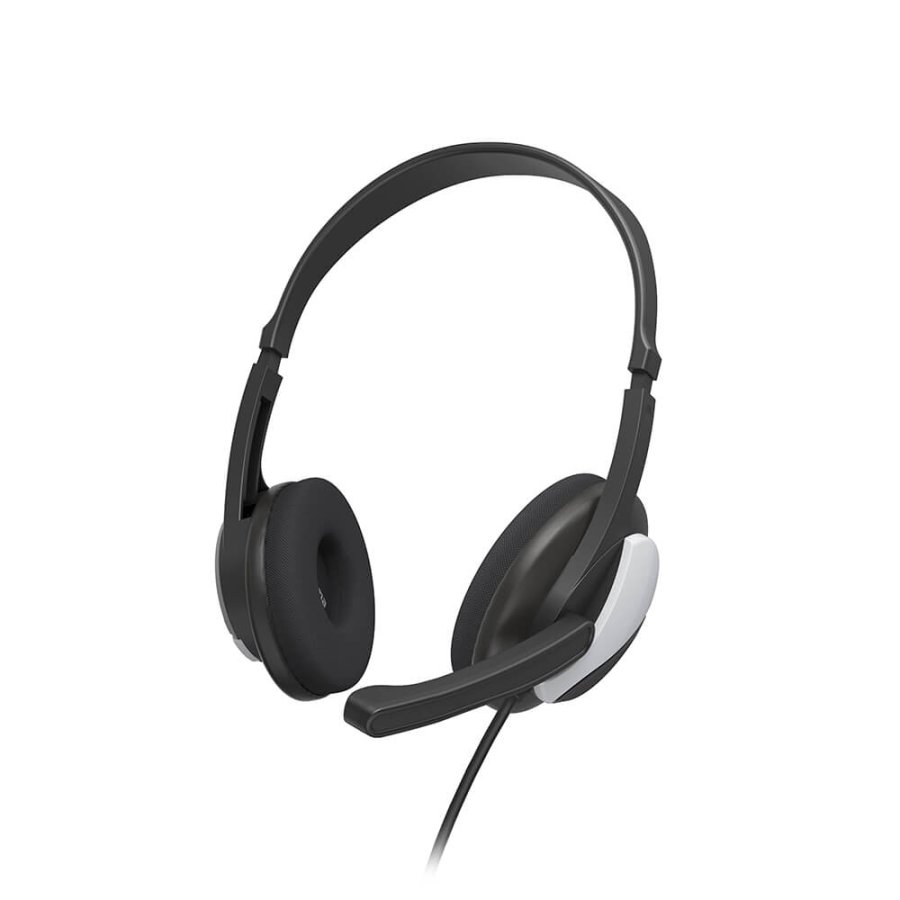 HAMA Headset PC Office Stereo On-Ear HS-P100 V2 Black #1