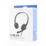 HAMA Headset PC Office Stereo On-Ear HS-P150 V2 Black #2