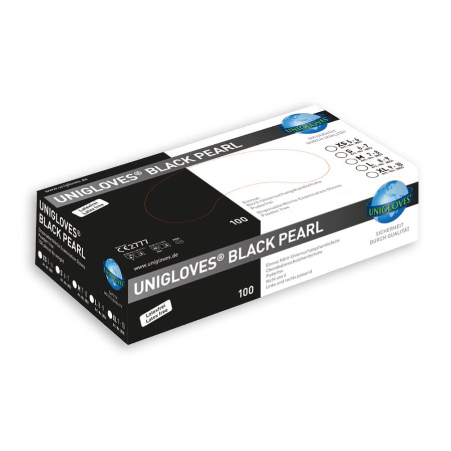 3D-BASICS Nitril Gloves L Black 100pcs #2