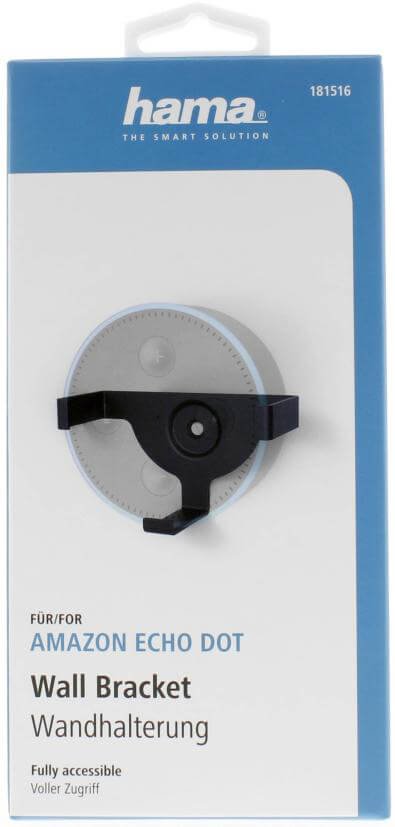 HAMA Vgbeslag til Amazon Echo Dot 2nd Generation Sort #2