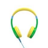 HAMA Headphone Teens Guard On-Ear Wired 85dB Green #1