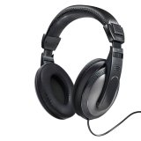 HAMA Headphone Over-Ear Wired Shell Black #1
