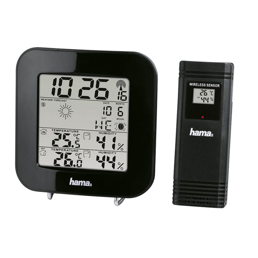 HAMA Vejrstation EWS-200 Sort #1