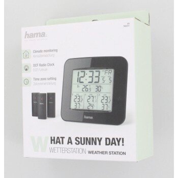 HAMA Vejrstation EWS-Trio 3x Sensor Sort #2