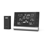 HAMA Vejrstation Black Line Plus Sort #1
