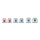 HAMA Replacement Ear Pads Silicone 6-pack White #1